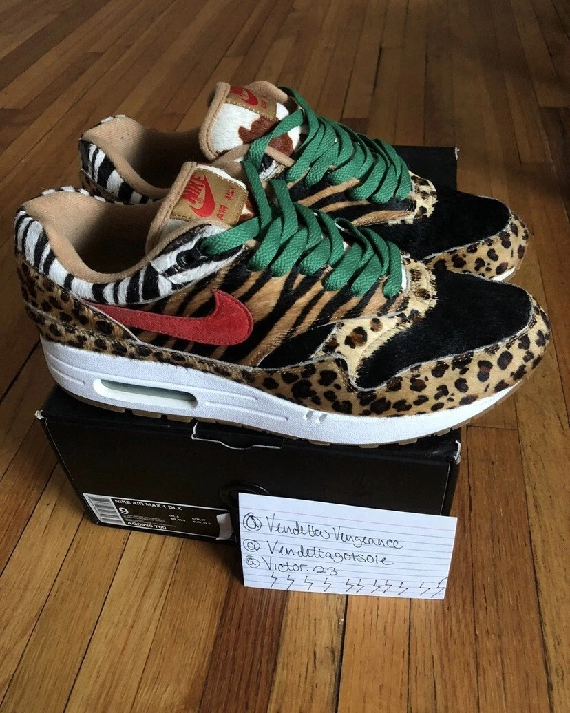 2017 NIKE ATMOS AIR MAX 1 DLX ANIMAL www.sorbillomenu