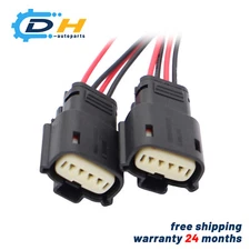 2PCS HID Halogen Headlight Connector Pigtail Plug for 2015-2018 Ford F-150 