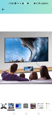 USB C to HDMI Cable, USB Type-C to 4K/60Hz HDMI Adapter with LED Indicator,...