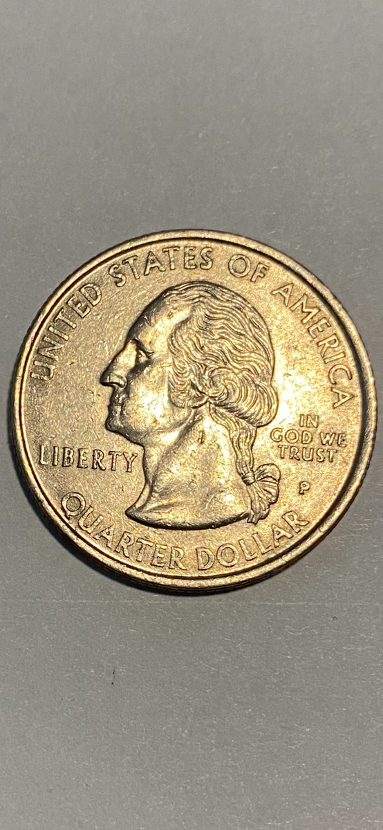 1999 P DELAWARE STATE QUARTER **RARE** Spitting horse, Bad Strike