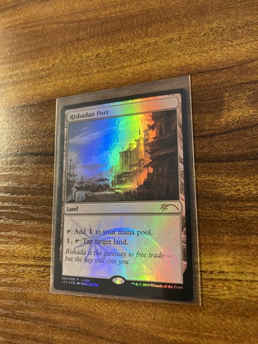 MTG✨RISHADAN PORT FOIL Judge Gift Promo✨DCI MINT RARE Land 2015 Ro Art UNPLAYED - Picture 4 of 8