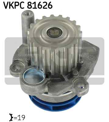 VKPA 88640 SKF Pompa acqua con guarnizioni, Plastica, con