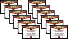 Studio 500 12PC VALUE PACK: 8.5 by 11-in Wall and Tabletop Document/Photo Frames