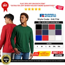 Russell Athletic 64LTTM Unisex T Shirt Essential Performance Long-Sleeve T-Shirt
