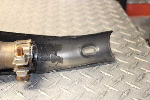 2017 Moto Guzzi V9 Bobber Left Exhaust Pipe Muffler OEM - Picture 21 of 24