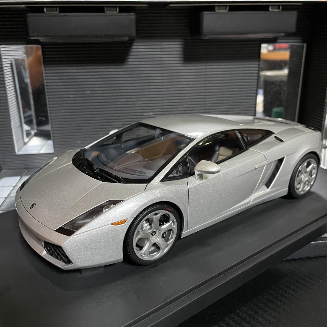 Lamborghini Gallardo ミニカー 1/18 シルバー AUTOart 1/18 Lamborghini Gallardo 2003 Silver color | eBay
