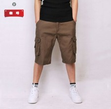 Men's New Military Multi Pocket Cargo Summer Shorts Short Baggy Pants Plus Size