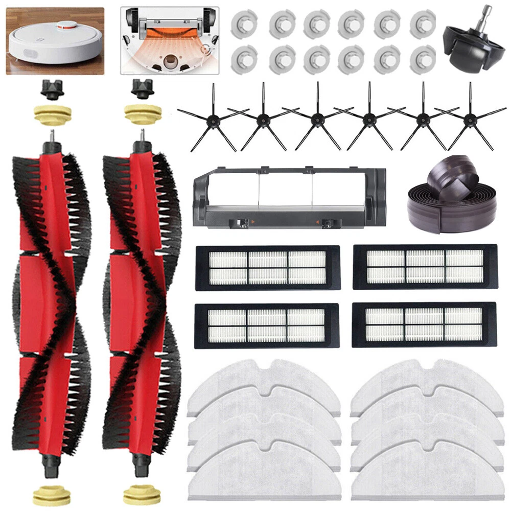 For Roborock S6 S5 Max S60 S50 MaxV Spare Parts Accessories Set Main Brush  Filte