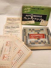 AUTO BRIDGE Play-Yourself Bridge Game 1957