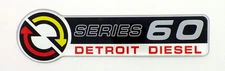 DETROIT DIESEL SERIES 60  EMBLEM SATIN