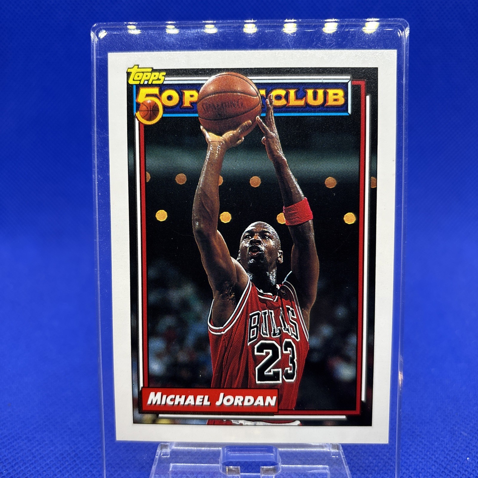 1992-93 Topps 50 Point Club - Michael Jordan #205 Chicago Bulls GOAT HOF MVP