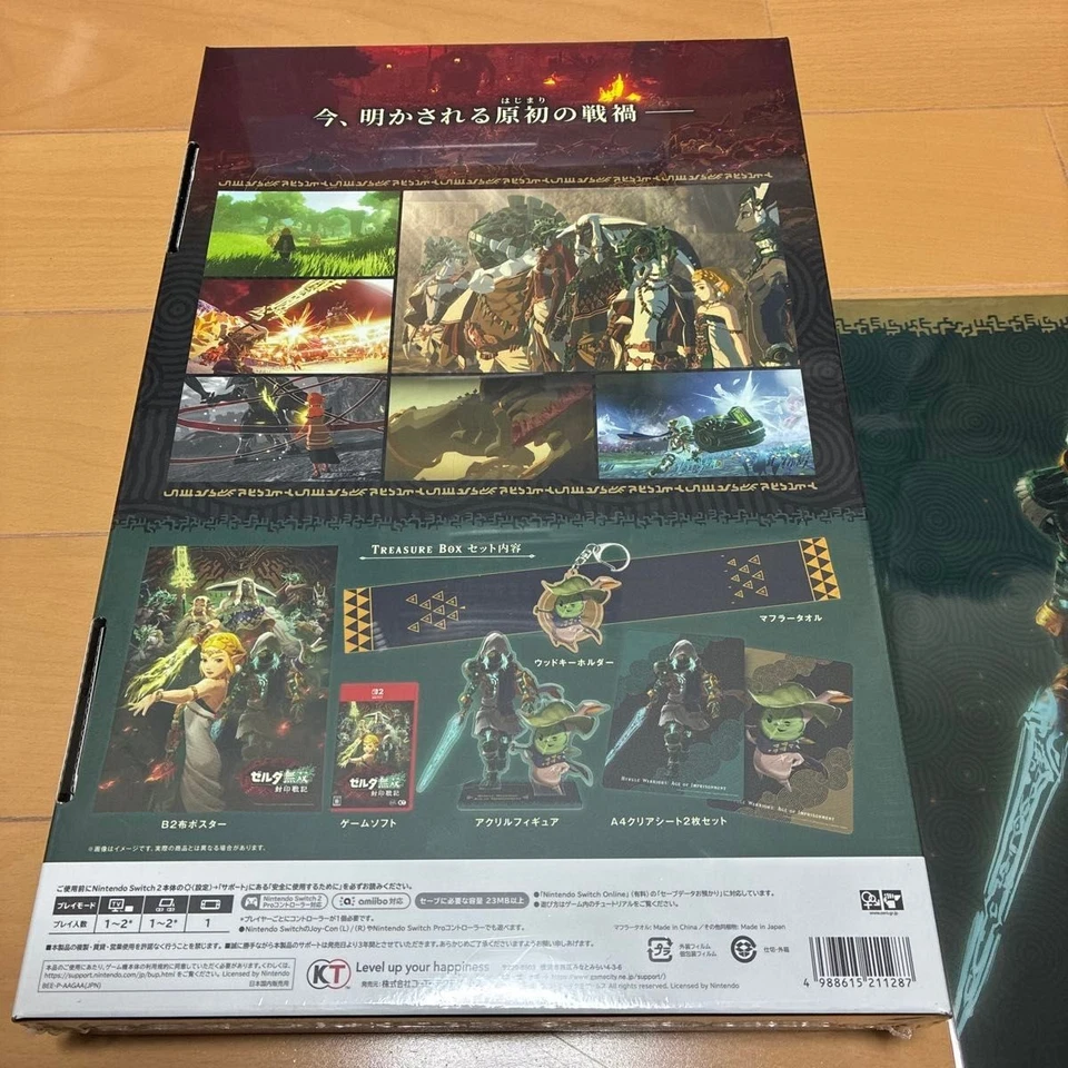 Hyrule Warriors Age of Imprisonment Treasure Box clear file Japan New - Image 3 of 4