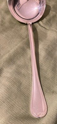 Christofle Malmaison Suppenschöpfer versilbert 29 cm - Guter Zustand