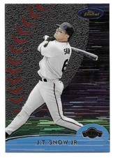 J.T. SNOW 2000 TOPPS FINEST CARD NM-MT CONDITION