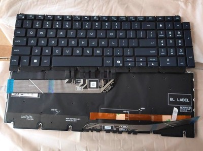 New For Dell Alienware 16X Aurora AC16250 AC16251 Gaming US Backlit Keyboard