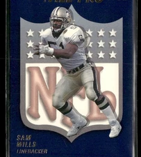 1992 Fleer #16 Sam Mills Fleer All-Pro 1992 New Orleans Saints
