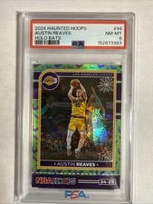 2024-25 Panini Haunted Hoops Austin Reaves Holo Bats #326/399 PSA 8 / POP 1