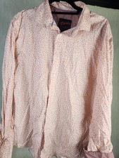 Egara Button Front Long Sleeve Modern Fit Stretch XL Easy Care Shirt A14