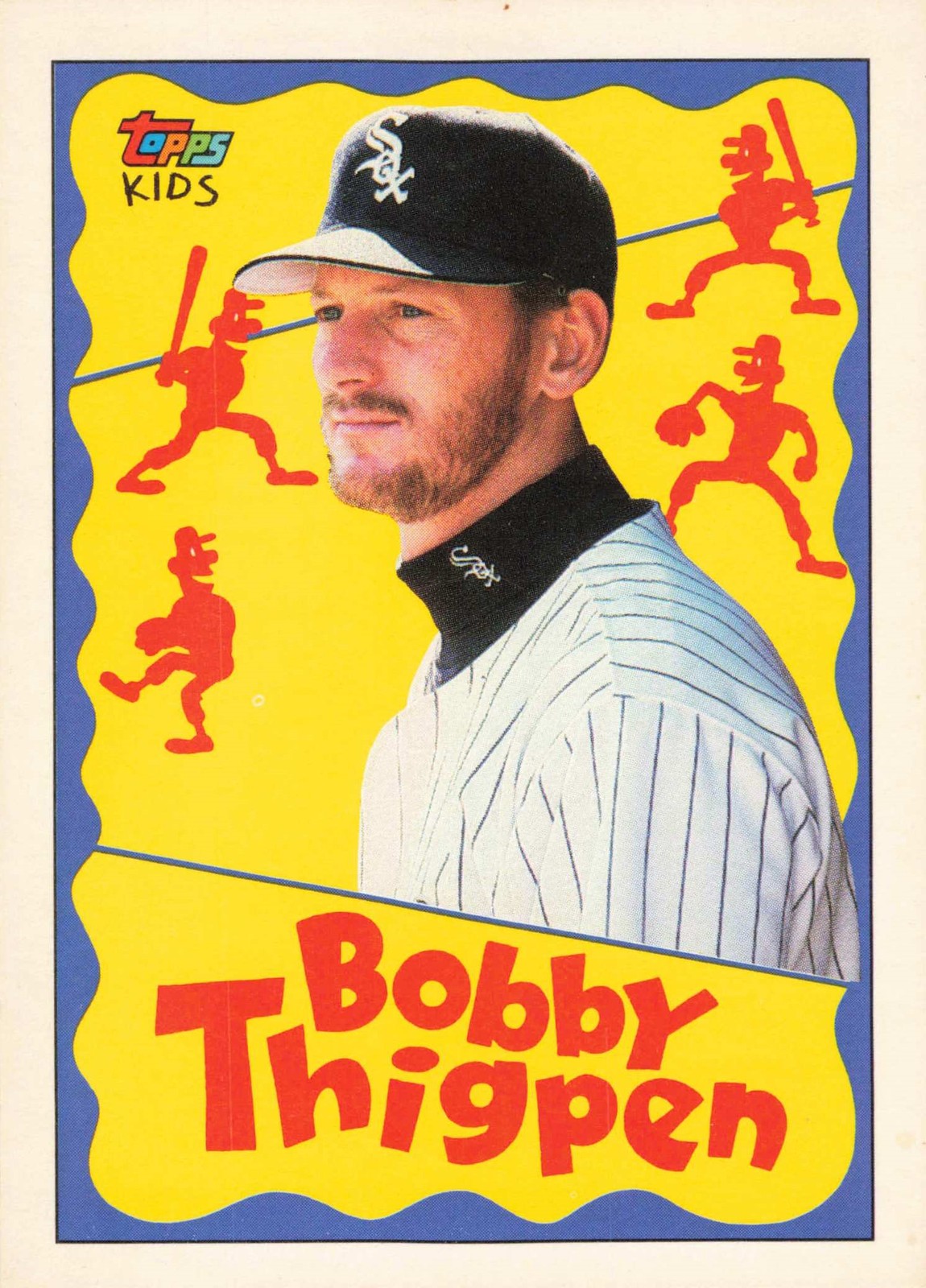 Bobby Thigpen 1992 Topps Kids #101 Chicago White Sox Baseball