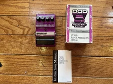 DOD Digitech FX56B Super American Metal Distortion Vintage Guitar Effect Pedal