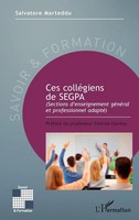 Ces ColléGiens De Segpa Salvatore Marteddu Taschenbuch Savoir et formation 2020