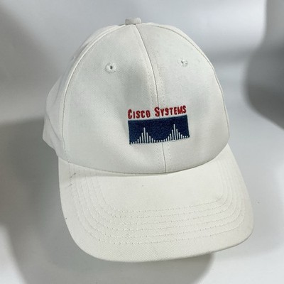 VTG  Cisco Systems Embroidered Logo Hat Baseball Cap Adjustable Legend USA Made