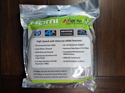 Middle Atlantic 10M (~33 feet) HDMI Cable, Black