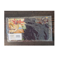 Johnny Was Women's Floral Multicolor Woven Cotton Pleated Lined Face Mask OS