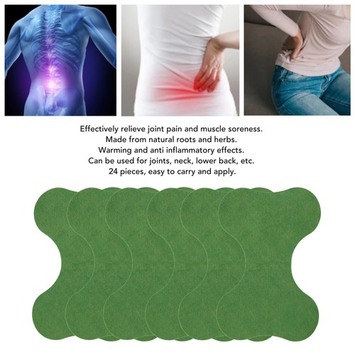 24Pcs Pain Relieve Patch Strain Soreness Relieving Patches for Back Shoulder - Picture 8 of 24