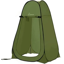 Wolfwise Portable Pop up Privacy Shower Tent Spacious Changing Room Dressing Sun