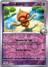 Steven's Baltoy 083/182 Common Destined Rivals Pokemon Reverse Holo NM