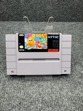Q Bert 3 Super Nintendo SNES Game Authentic Tested