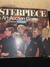 Masterpiece the Art Auction Board Game 1970 Complete great Condition!