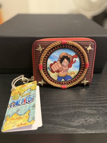 Loungefly One Piece Luffy Zip Around Wallet