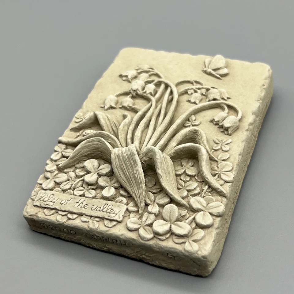 Carruth Studio 2000 蝴蝶草甸铸石小号 2.75 英寸 X 4 英寸斑块美国 — 第 4/4 张图片