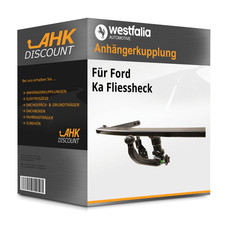 Für Ford Ka Fliessheck 08.2016-jetzt WESTFALIA Anhängerkupplung abnehmbar NEU