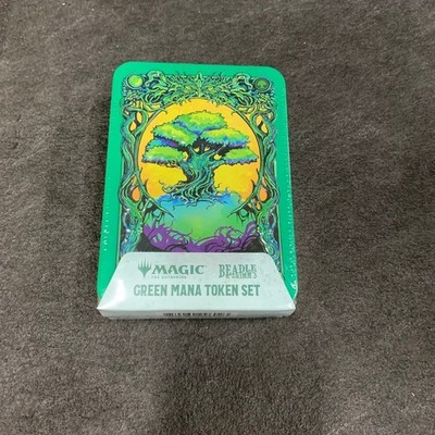 WIZARDS OF THE COAST Magic the Gathering: Beadle & Grimm's Green Mana Token Set