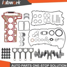 Labwork Crankshaft Connecting Rods Gasket Kit Bearings For BMW N20B20A 2.0T