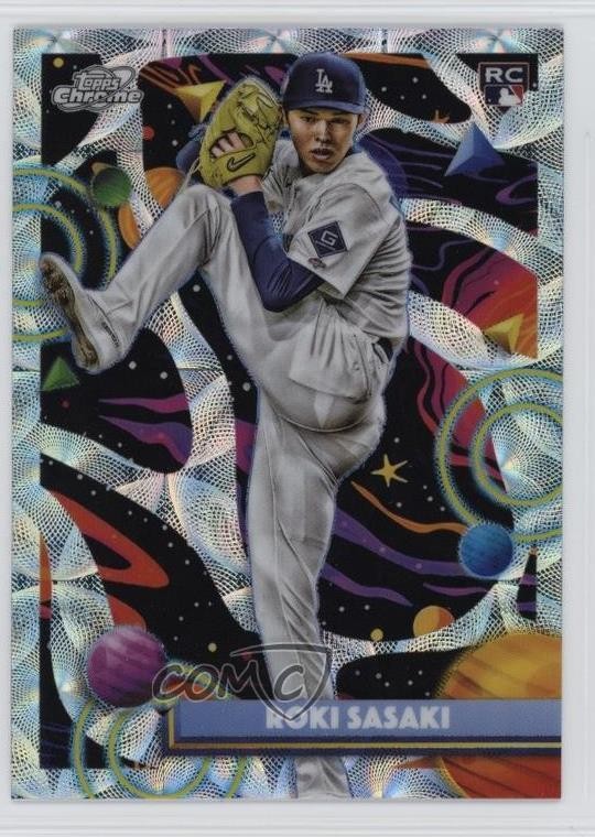 2025 Topps Cosmic Chrome Nucleus Refractor Roki Sasaki #68 4k8