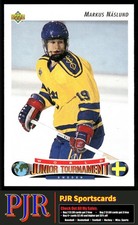 Markus Naslund 1992-93 Upper Deck #234 Sweden Rookie