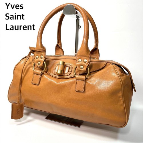 Yves Saint Laurent Muse Mini Boston Handbag Leather y2k #QY9GB6