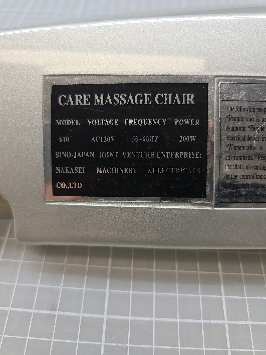 REMOTE 4 PIN For Massage Chair Working