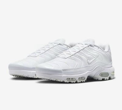 (FZ4150-100) Nike Air Max Plus G White/Pure Platinum-Gold Mens