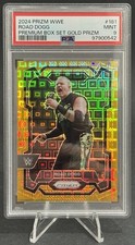 2024 Panini WWE #181 Road Dogg 1/5 Prizm Premium Box Set Gold PSA 9 WWF