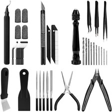 Deburring Tool, 3D Tool Kit for Bambu A1 Needle to Clean Nozzle, 3D Printing Kit