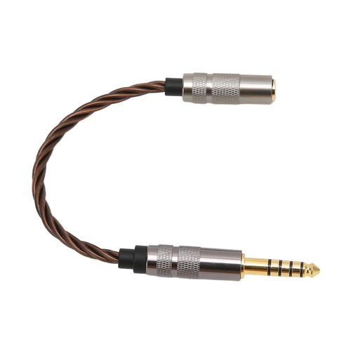 .›4.4mm Balanced Male To 3.5mm Stereo Female Headphone Cable Gold Plated Head BG - Picture 3 of 23