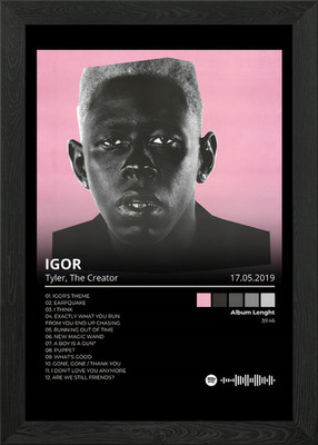 Igor Album Cover von Tyler, The Crea gerahmtes Wandbild Poster Leinwanddruck Bild