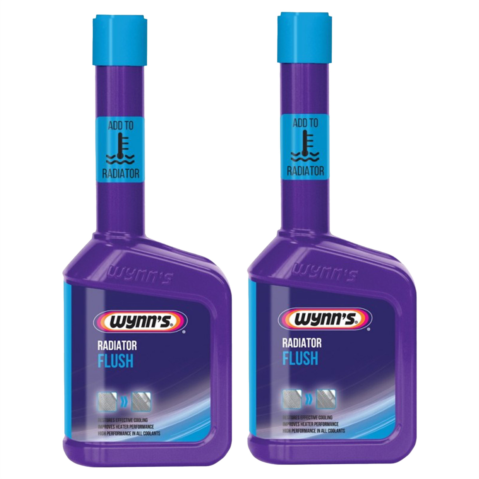 2x Radiator Flush Vehicle Cooling System Cleaner Rust Remover Additive 325ml