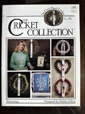 The Cricket Collection No 86 Trimmings Cross Stitch Pattern Chart Holiday Wreath