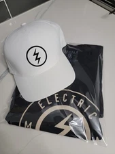 Electric T-Shirt NWT And Volt Tech Hat (Hat Is Pre Owned)